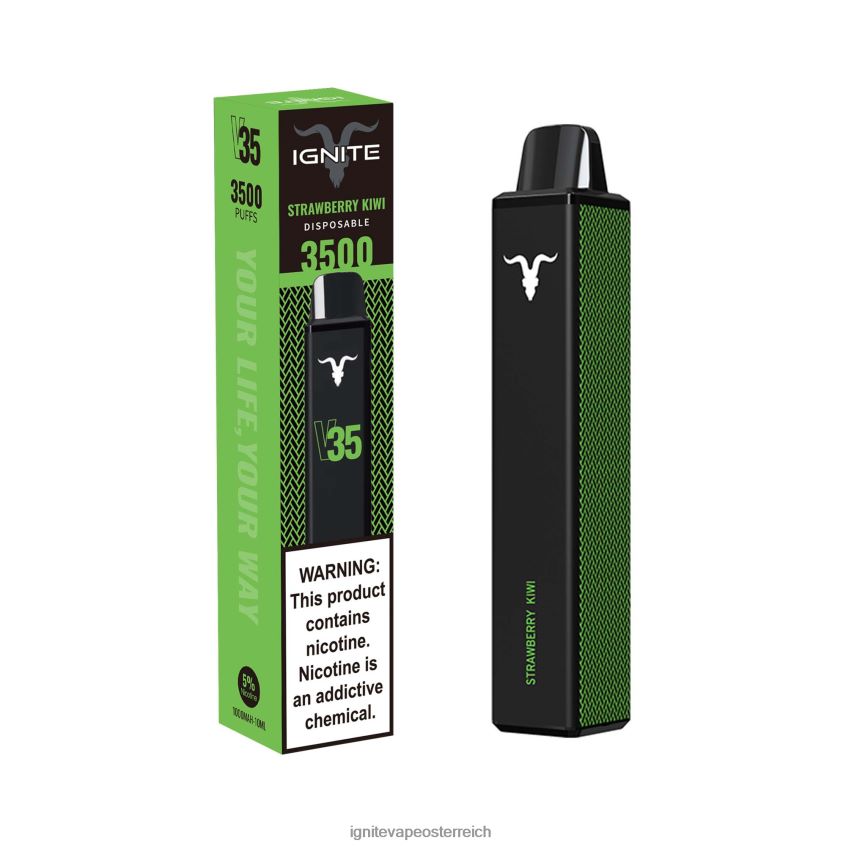 IGNITE Store - IGNITE V35 Vape-Stift 02LT00138 Erdbeer-Kiwi