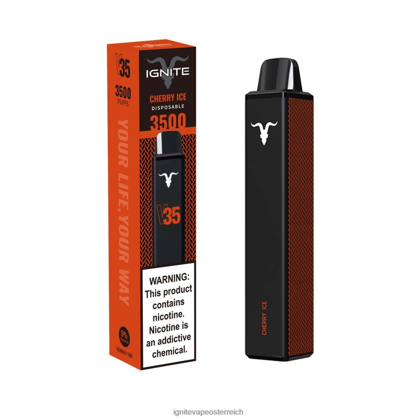 IGNITE Vape Kaufen - IGNITE V35 Vape-Stift 02LT00132 Kirscheis