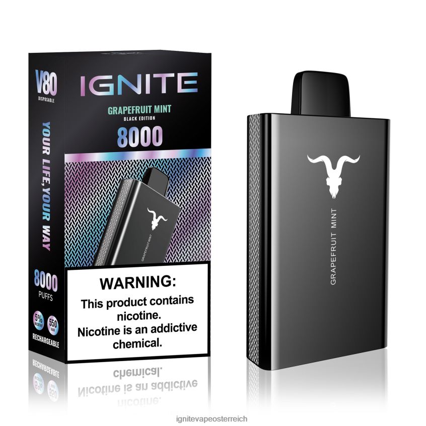 IGNITE Preise - IGNITE V80 Vape-Stift 02LT0045 Grapefruit-Minze